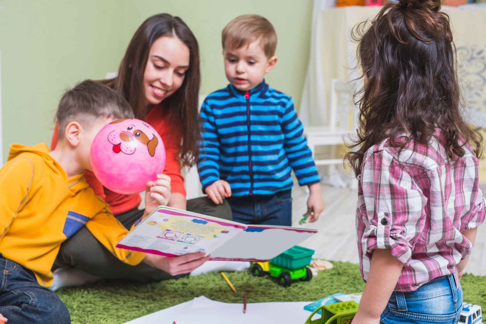 woman-reading-stories-children